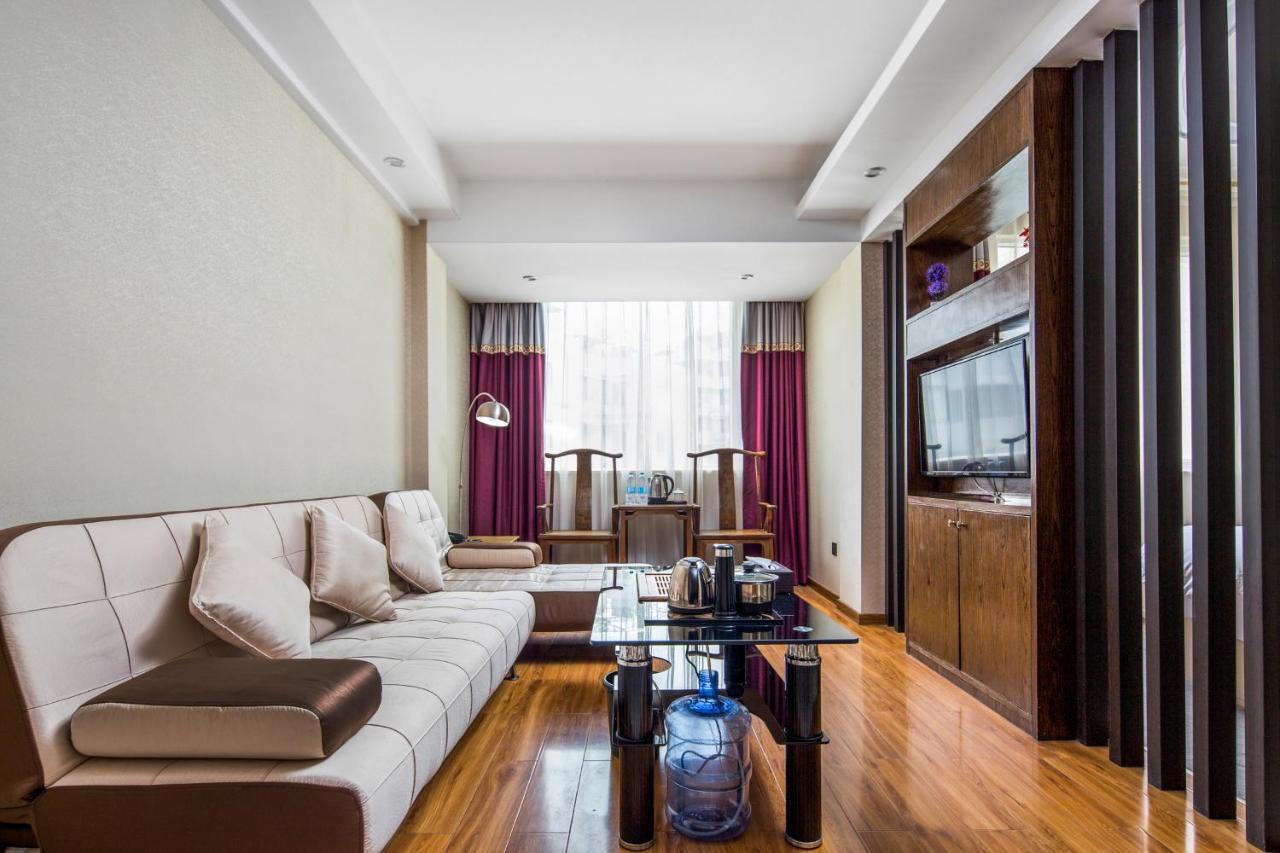 Guangzhou Zhuying Art Hotel Bagian luar foto